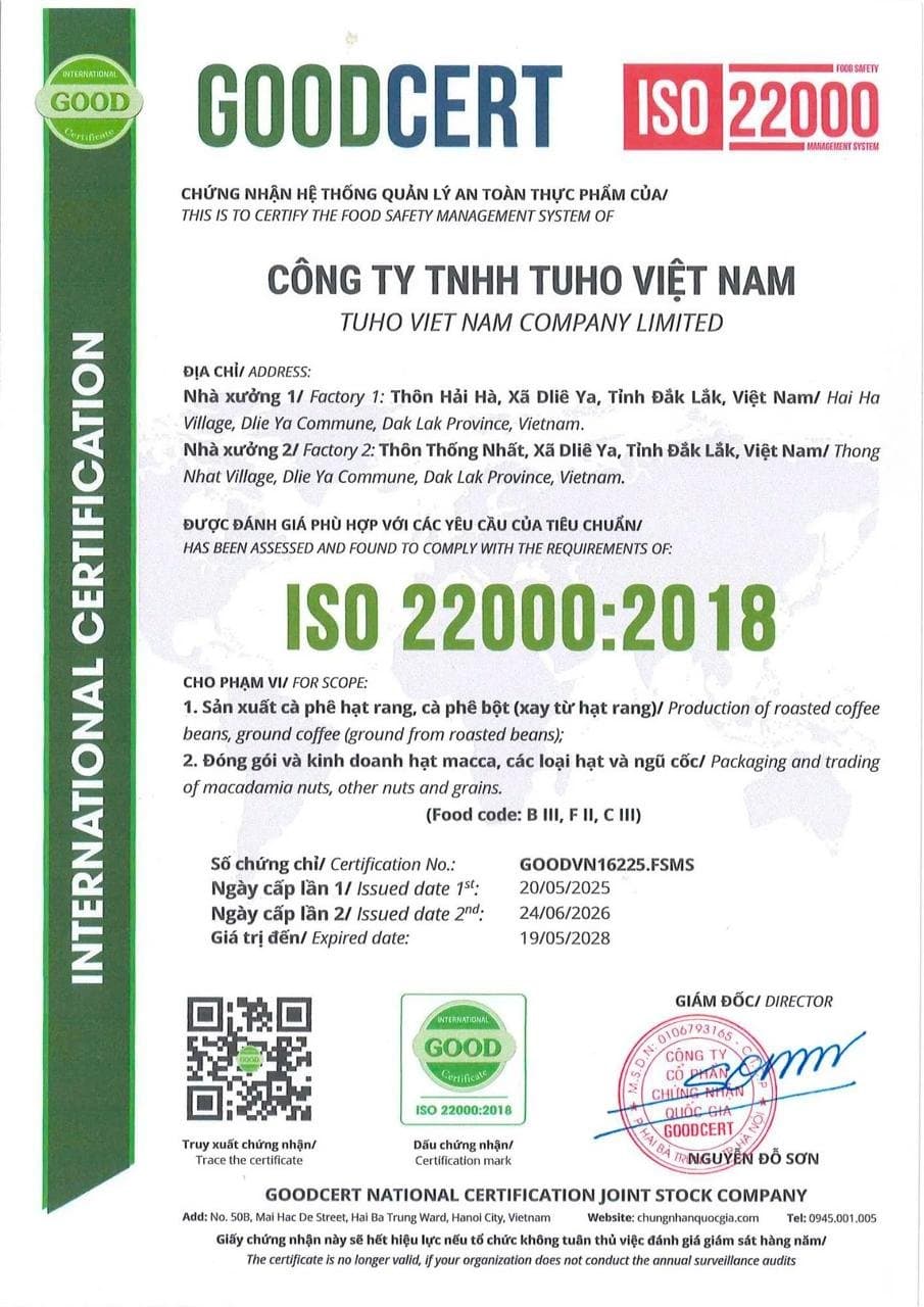 ISO 22000:2018 — Tiêu chuẩn quốc tế