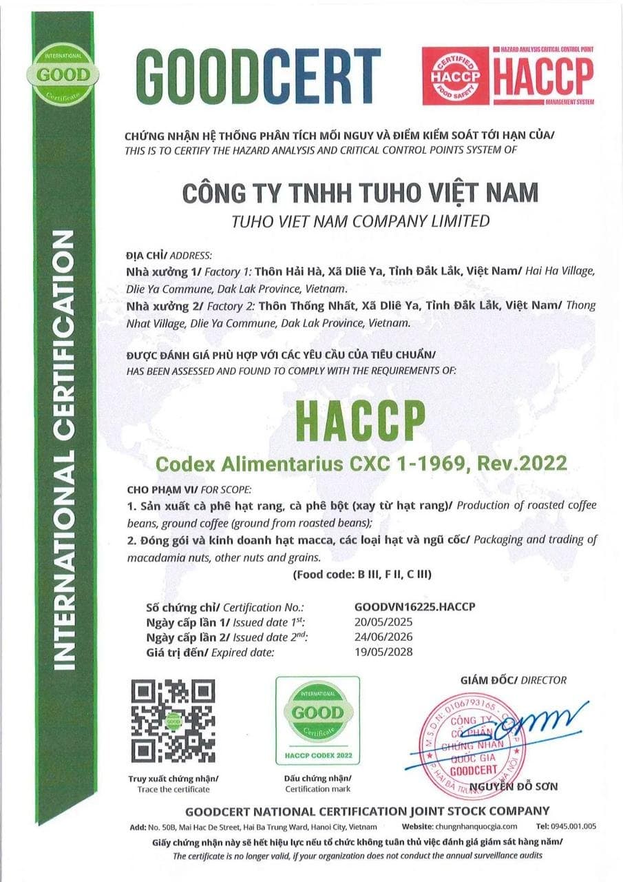 HACCP — Phân tích mối nguy và điểm kiểm soát tới hạn